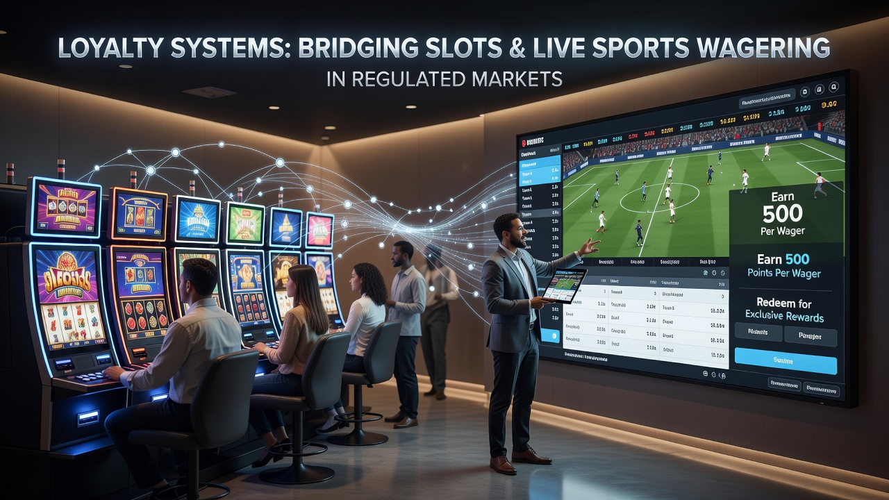 Sportsbook interface showing loyalty points earned from recent wagers alongside slot play history