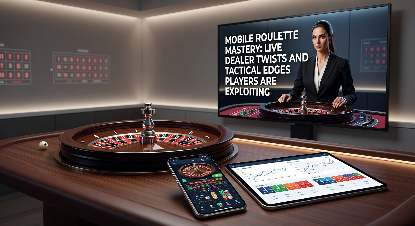 Vibrant mobile screen showing live roulette wheel spinning with dealer interaction and betting interface