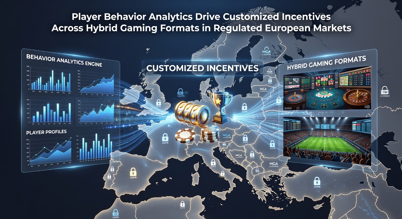 Analytics dashboard displaying player engagement patterns across slots, live dealer tables, and sports betting interfaces in European markets