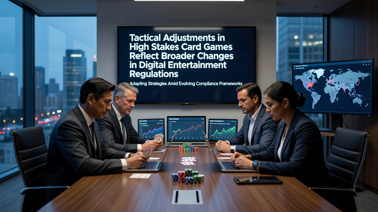 Tactical Adjustments in High Stakes Card Games Reflect Broader Changes in Digital Entertainment Regulations